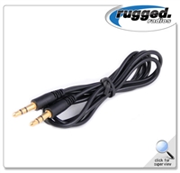 RUGGED RADIOS 3' Stereo Music Cable