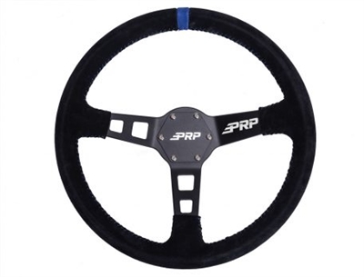 PRP Deep Dish Steering Wheel â€“ Suede CHOOSE COLOR