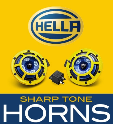 Hella Twin Supertone Horns