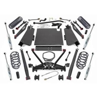 1997 to 2002 Jeep TJ Wrangler 4 Inch Long Arm Lift Kit with ES9000