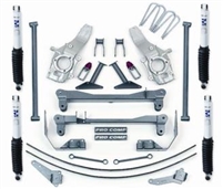 1997 to 2003 FORD F150 and F250 LD 4WD 4 Inch Lift Kit with MX-6 Shocks