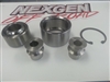 1" UNI BALL COMPLETE KIT STAINLESS MISALIGNMENTS 1" TO 9/16"