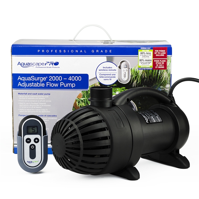 Aquascape Aquasurge submersible Pond Pump 2000-4000 GPH