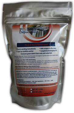 bag of Aquascape Rock and Waterfall Cleaner
