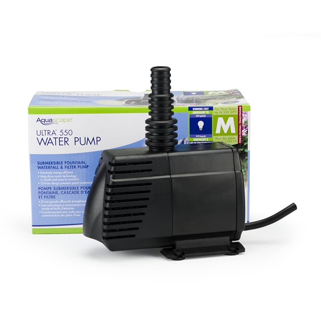 Aquascape Ultra 550 Water fountain Pump