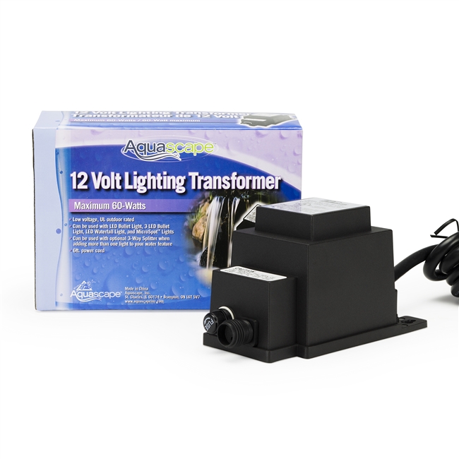 Aquascape Garden and Pond 60-Watt 12V Quick-Connect Transformer