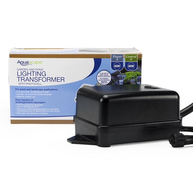 Aquascape Garden and Pond 60-Watt Transformer with Photocell