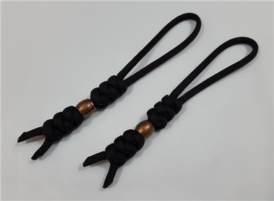 Paracord Lanyards with Copper Barrel Beads (2)