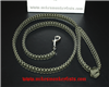 4' Paracord Monkey Fist Dog Leash with hand loop