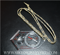 Survival Compass with 550 Paracord Lanyard