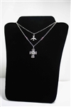 Holy Spirit & 5 Way Cross-Medal Necklace with Swarovski Elements