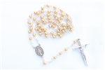 Gold Czech Pearl Rosary