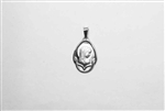 Sterling Silver Pendant with Mother Mary