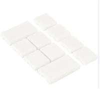 Botones Blancos sin grabado para Keypad 6-8 Insteon