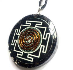 5G Yantra Necklace pendant Shri yantra