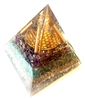 Aquamarine Orgone Extra  Large Pyramid - highest quality