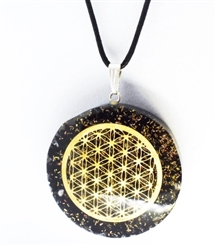 Tourmaline Radiation Orgone Pendant