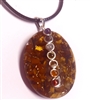 tiger eye  chakra orgone energy pendant