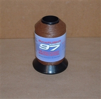 BCY DynaFlight 97 Bowstring 1/8lb Spool - Dark Brown