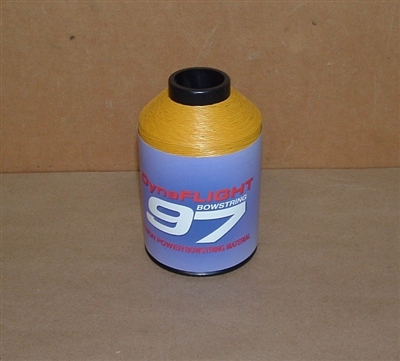 BCY DynaFlight 97 Bowstring 1/4lb Spool - Yellow