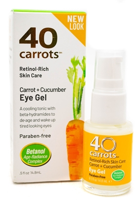 40 Carrots Carrot+Cucumber Eye Gel  .5 fl oz