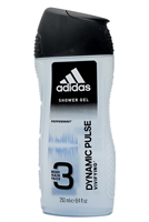 adidas DYNAMIC PULSE Peppermint Shower Gel for Hair, Body and Face  8.4 fl oz