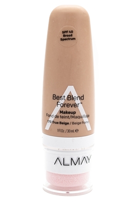 Almay Best Blend Forever Makeup, SPF40, 170 True Beige  1 fl oz