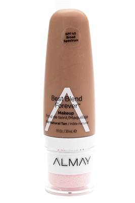 Almay Best Blend Forever Makeup, SPF40, 180 Natural Tan  1 fl oz