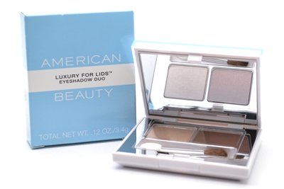 American Beauty Luxury for Lids Eyeshadow Duo;  Honey 'N Spice  .12oz