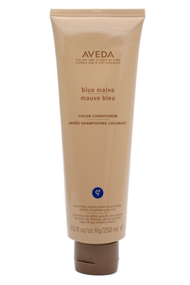 AVEDA Blue Maiva Color Conditioner, Neutralizes Brassy Tones in all Shades of Hair, Brightens Grey Hair,  8.5 fl oz