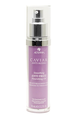 Alterna CAVIAR Anti-Aging Smoothing Anti-Frizz  Nourishing Oil, Moisture & Shine for Medium to Thick Hair  1.7 fl oz