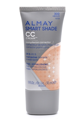 Almay Smart Shade CC Cream Complexion Corrector SPF15 , 300 Medium 1 fl oz