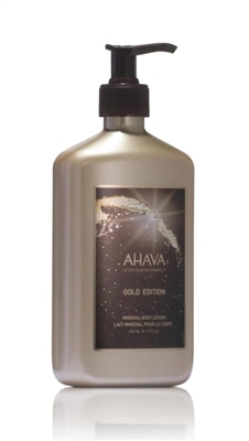 Ahava Gold Edition Mineral Body Lotion 17 Oz