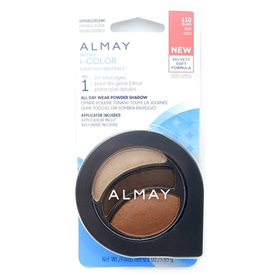 Almay Intense i-Color Everyday Neutrals NO.1 for blue eyes 110 Blues .2 Oz.