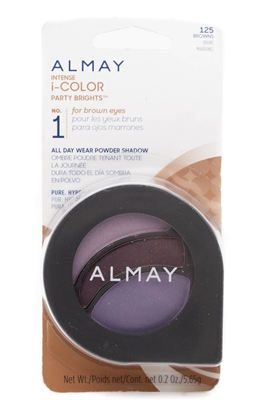 Almay Intense i-Color Party Brights NO.1 for brown eyes 125 Browns .2 Oz.