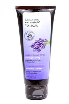 Dead Sea Essentials by AHAVA Lavender Hand Cream  3.4 fl oz