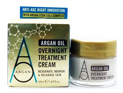 Argan + Argan Oil Overnight Treatment Cream 1.69 Fl Oz.
