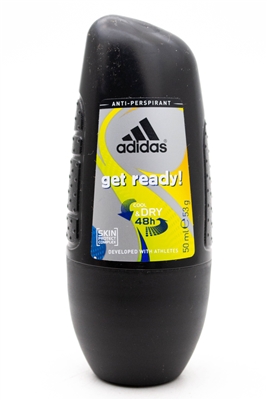 Adidas GET READY 48h Roll-On Anti-Perspirant   1.7  fl oz