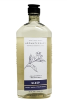 Bath & Body Works AROMATHERAPY Sleep, Chamomile + Bergamot Body Wash and Foam Bath   10 fl oz