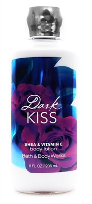 Bath & Body Works Dark Kiss Shea & Vitamin E Body Lotion 8 Fl Oz.