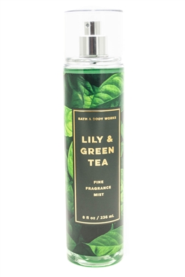 Bath & Body Works LILY & GREEN TEA Fine Fragrance Mist  8 fl oz