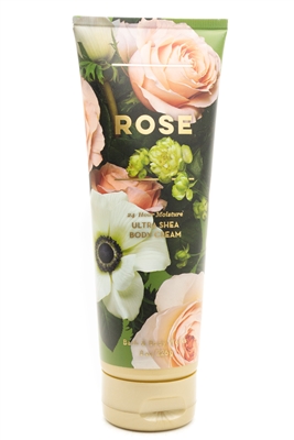 Bath & Body Works ROSE Ultra Shea Body Cream, 24hr Moisture  8 fl oz
