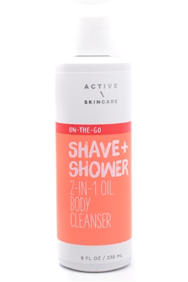 Bath & Body Works Active Skincare Shave+Shower 2-in-1 Oil Body Cleanser  8 fl oz10 fl oz