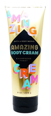 Bath & Body Works Amazing Body Cream Champagne Toast 8 Oz.