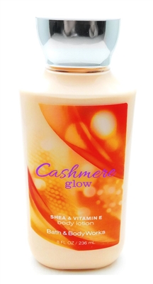 Bath & Body Works Cashmere Glow Shea & Vitamin E Body Lotion 8 Fl Oz.