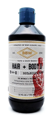Bath & Body Works Hair + Body Wash Botanical Blend 12 Fl Oz.