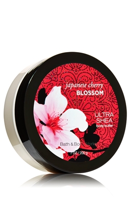 Bath & Body Works Japanese Cherry Blossom Ultra Shea Body Butter 7 Oz