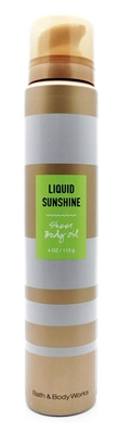 Bath & Body Works Liquid Sunshine Sheer Body Oil 4 Oz.