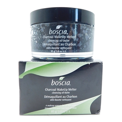 Boscia Charcoal Makeup Melter Cleansing Oil Balm 3 Oz.