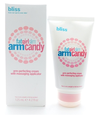Bliss FatGirlSlim Arm Candy Arm-Perfecting Cream with Massaging Applicator 4.2 Fl Oz.
